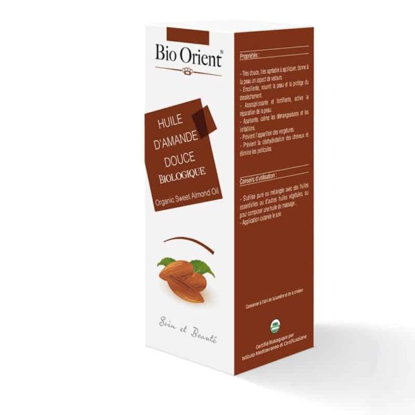 Huile d’Amande Douce Biologique 10ml/90ml Huile d’Amande Douce Biologique 10ml/90ml