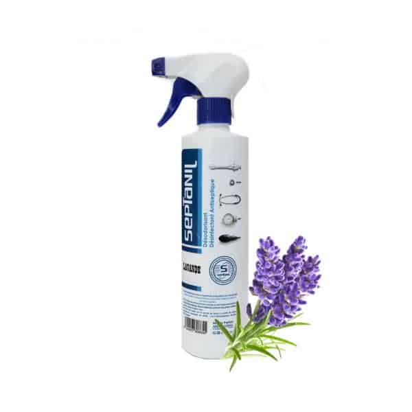 Désodorisant désinfectant antiseptique lavande d’alpes 500ml